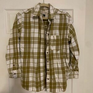 Plaid oversized flannel